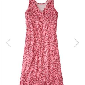 Title Nine Round Trip Midi Dress in Fiesta - wear multiple ways - Small